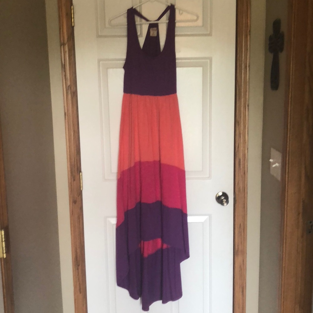 High low fun cotton dress